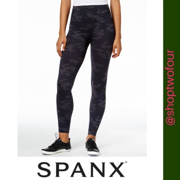 SPANX Pants - SPANX LOOK AT ME NOW TUMMY CONTROL CAMO LEGGINGS